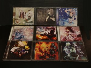 CD買取事例｜東方プロジェクトシリーズ「紅魔郷〜輝針城」12作 