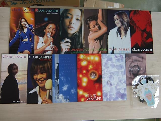 買取実績】安室奈美恵 ファンクラブ会報 11冊 ｜たいむましん