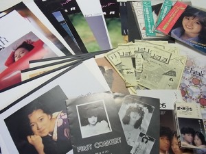 中森明菜さんのポスターや会報を大量買取させて頂きました。 ｜たいむ
