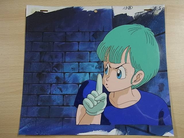 ドラゴンボールＺセル画 ブルマ-