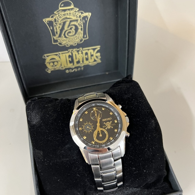 買取事例】SEIKOなどの『ワンピースコラボ腕時計』を大量にお譲り 