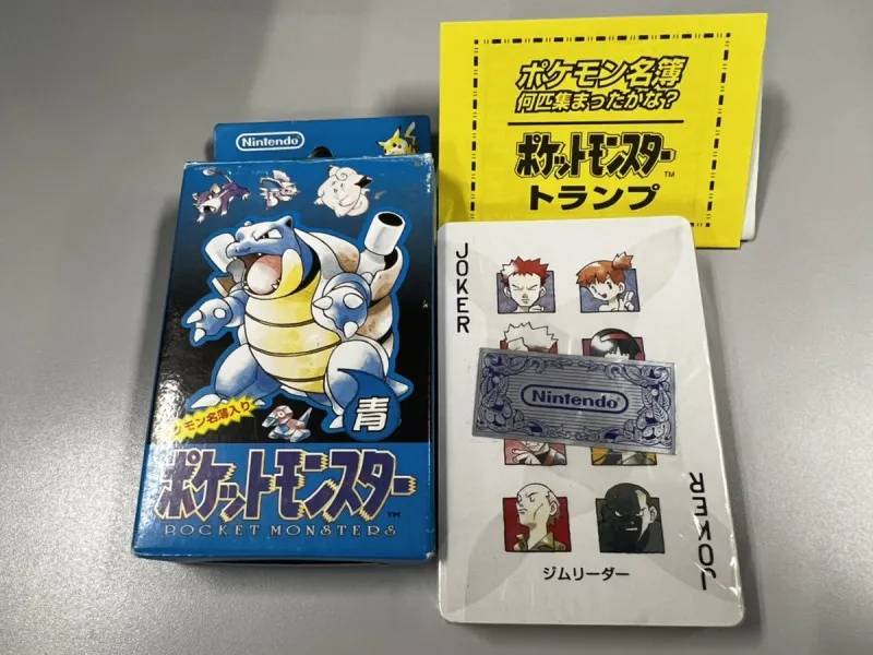 任天堂 ポケットモンスター トランプ 赤 初期 ポケモン Nintendo