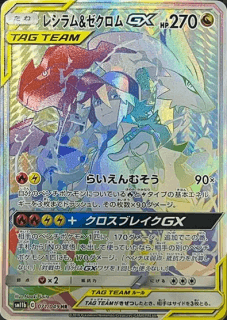 ポケモンカード  レシラム\u0026ゼクロムGX HR