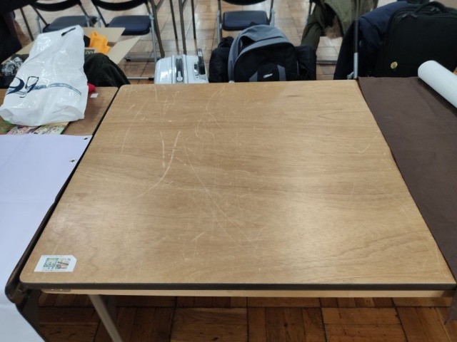 テーブルの大きさ