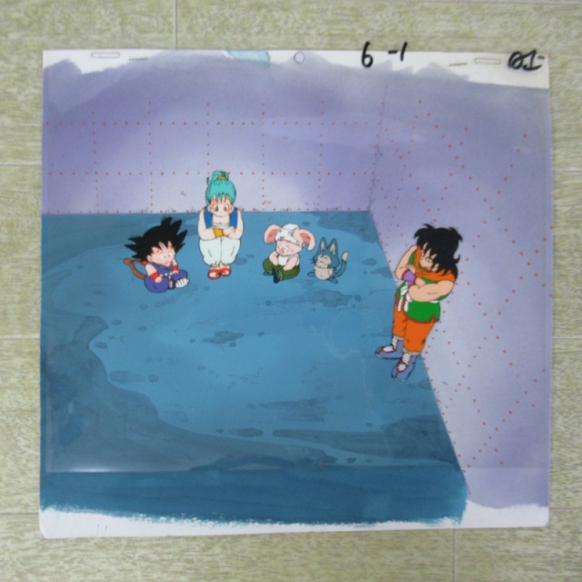 ドラゴンボール　セル画 Yahoo!オークション - ドラゴンボールZ 孫悟空 セル画 鳥山明