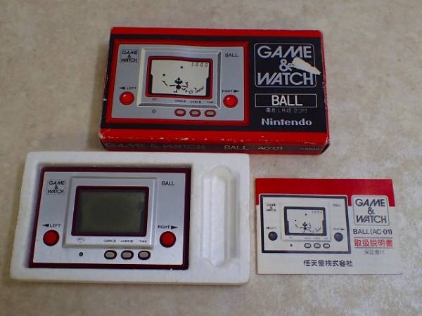 電子ゲームウォッチ BALL ボール 任天堂 箱説付