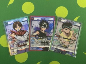 ユニオンアリーナ 幽☆遊☆白書『SR 浦飯幽助』『SR 飛影』『SR コエンマ』