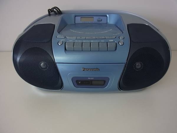 Panasonic ラジカセ RX-D27-A ブルー
