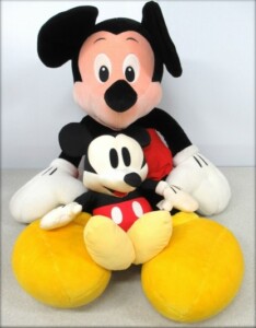 ディズニー ミッキー ぬいぐるみ 2点セット