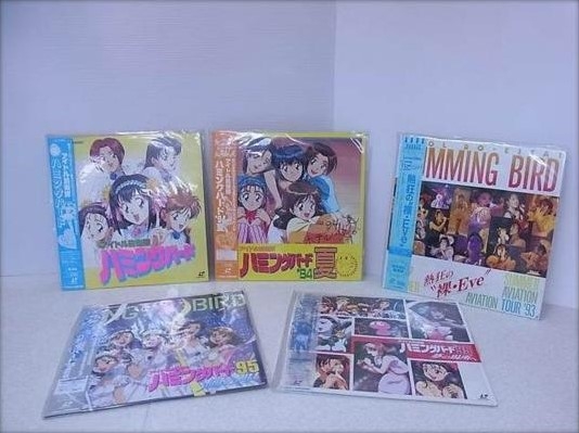 レーザーディスク アイドル防衛隊 ハミングバード コンプリート