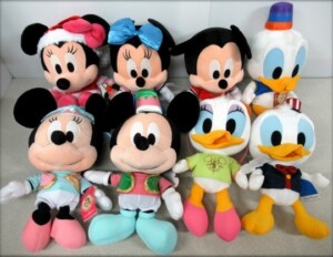 ディズニー ワゴンゲーム ぬいぐるみセット