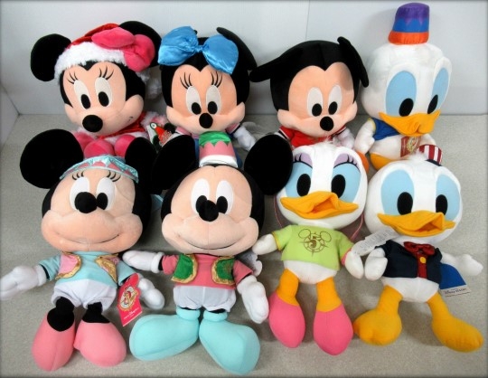 ディズニー ワゴンゲーム ぬいぐるみセット