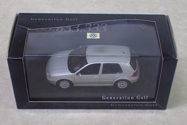 PMA 1／43 VW ゴルフ IV GTI シルバー ミニチャンプス フォルクスワーゲン Generation Golf