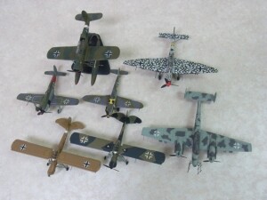 ドイツ国防軍 空軍 アラド Ar 196 A-3 全長16cm 全幅17.5cm 他 航空機