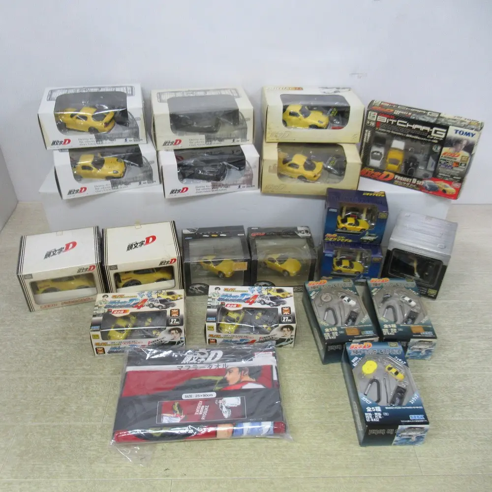 頭文字D FD3S RX-7ラジコン、ジオラマモデル、タオルなど