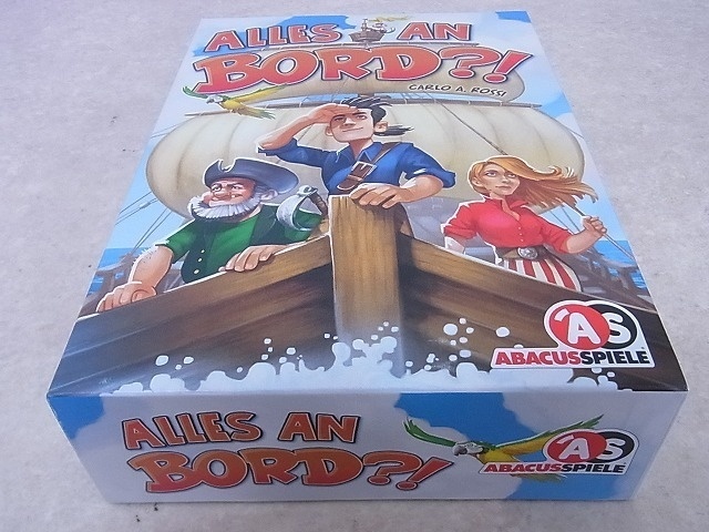 ボードゲーム 帆を上げろ ALLES AN BORD メビウスゲームズ