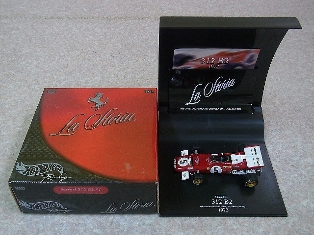 312 B2 F1 La Storia No50217  1／43 HOT WHEELS FERRARI