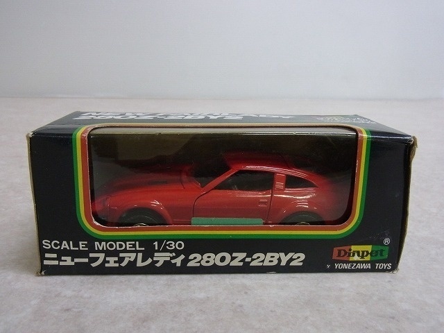 ダイヤペット 1／30 ニューフェアレディ 280Z-2BY2 レッド G-117 ヨネザワ Diapet FAIRLADY