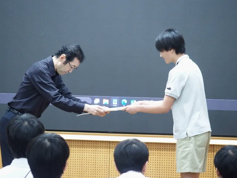カルカソンヌの部 授与式